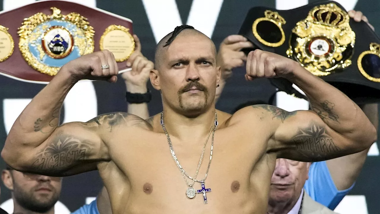 Fury vs Usyk: Oleksandr Usyk is sensational but Tyson Fury could expose vulnerability, says Andy Clarke