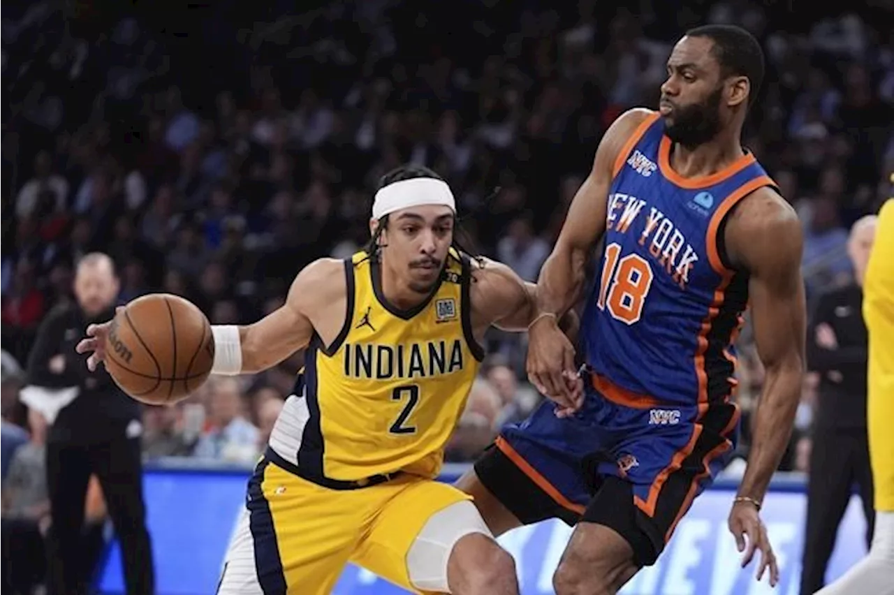 Brunson scores 44, Knicks beat Pacers 121-91 to move a win away from conference final