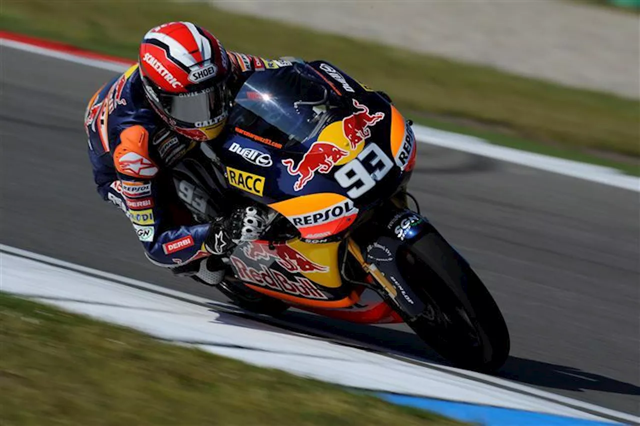 Assen, 125, Rennen: Marquez mit Start-Ziel-Sieg