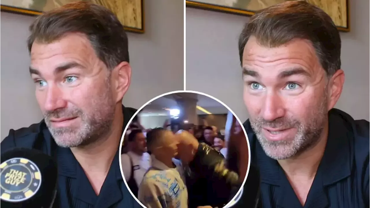 Eddie Hearn gives his take on John Fury headbutt incident and doesn't hold back