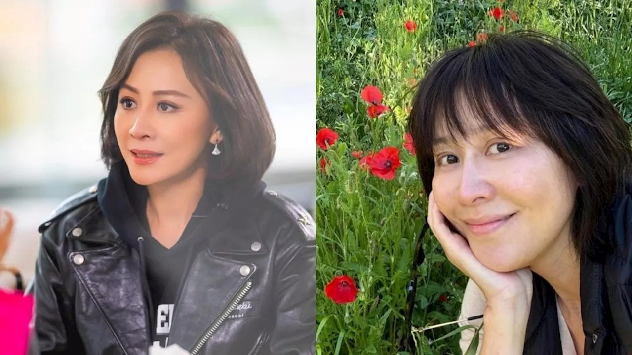 HK actress Carina Lau wows netizens with bare-faced photo