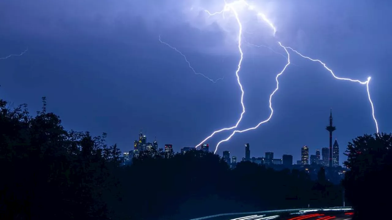 Wetter: Blitze, Donner und Regen in Hessen bis zum Wochenende