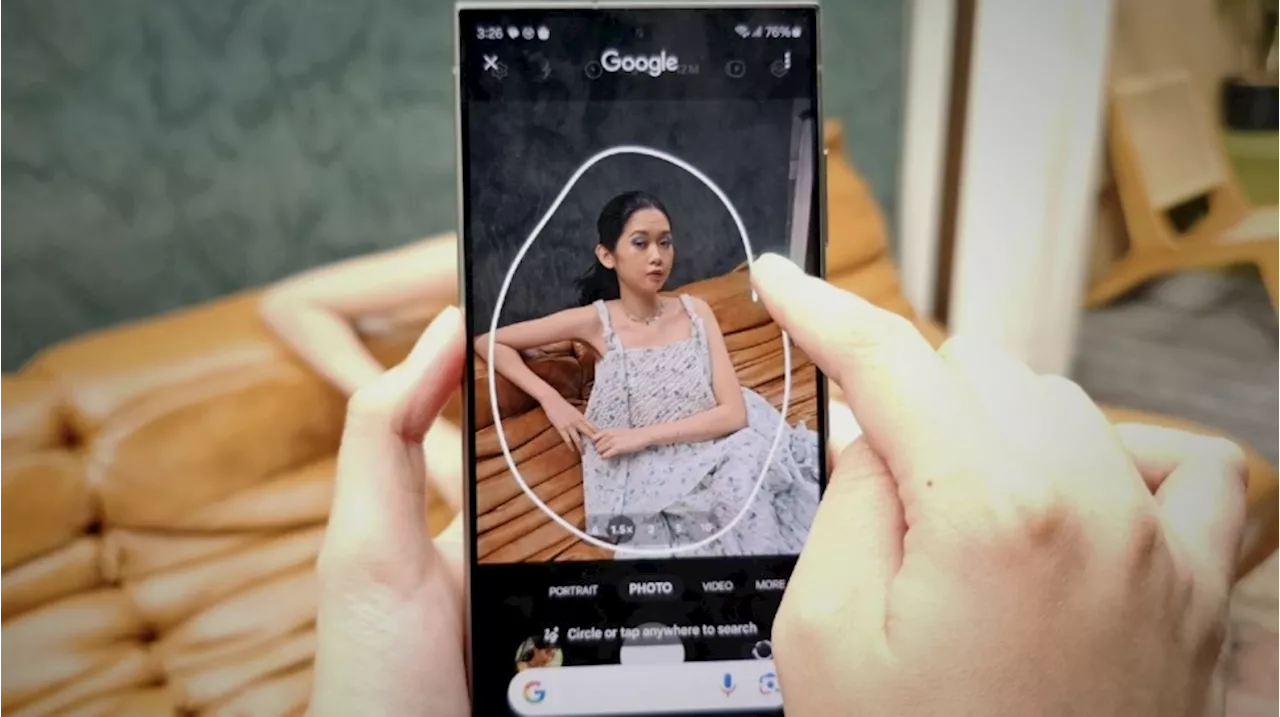 Cara Menggunakan Circle to Search untuk Menerjemahkan Tulisan dan Cari Outfit Idola Kesukaan Kamu