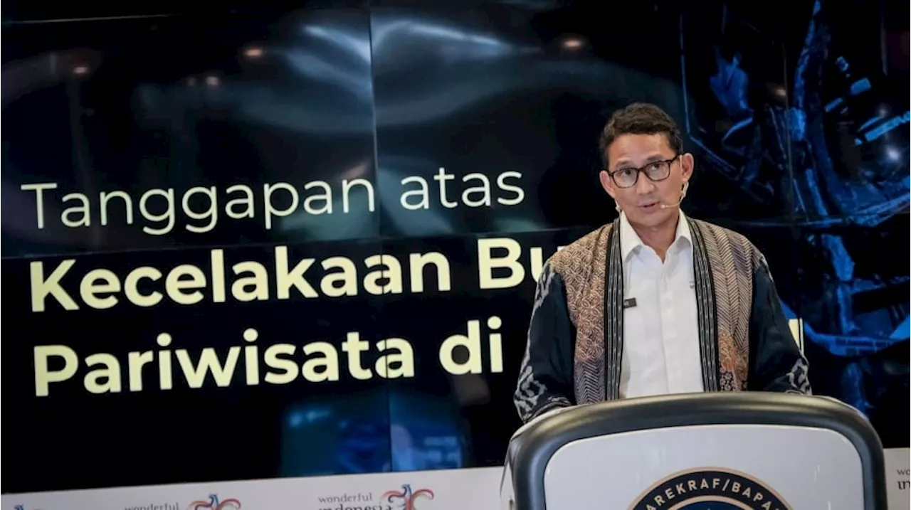 Menparekraf Sandiaga Uno Angkat Suara Soal Kecelakaan Bus di Subang: Ini Terpicu Kondisi Kendaraan Tidak Laik