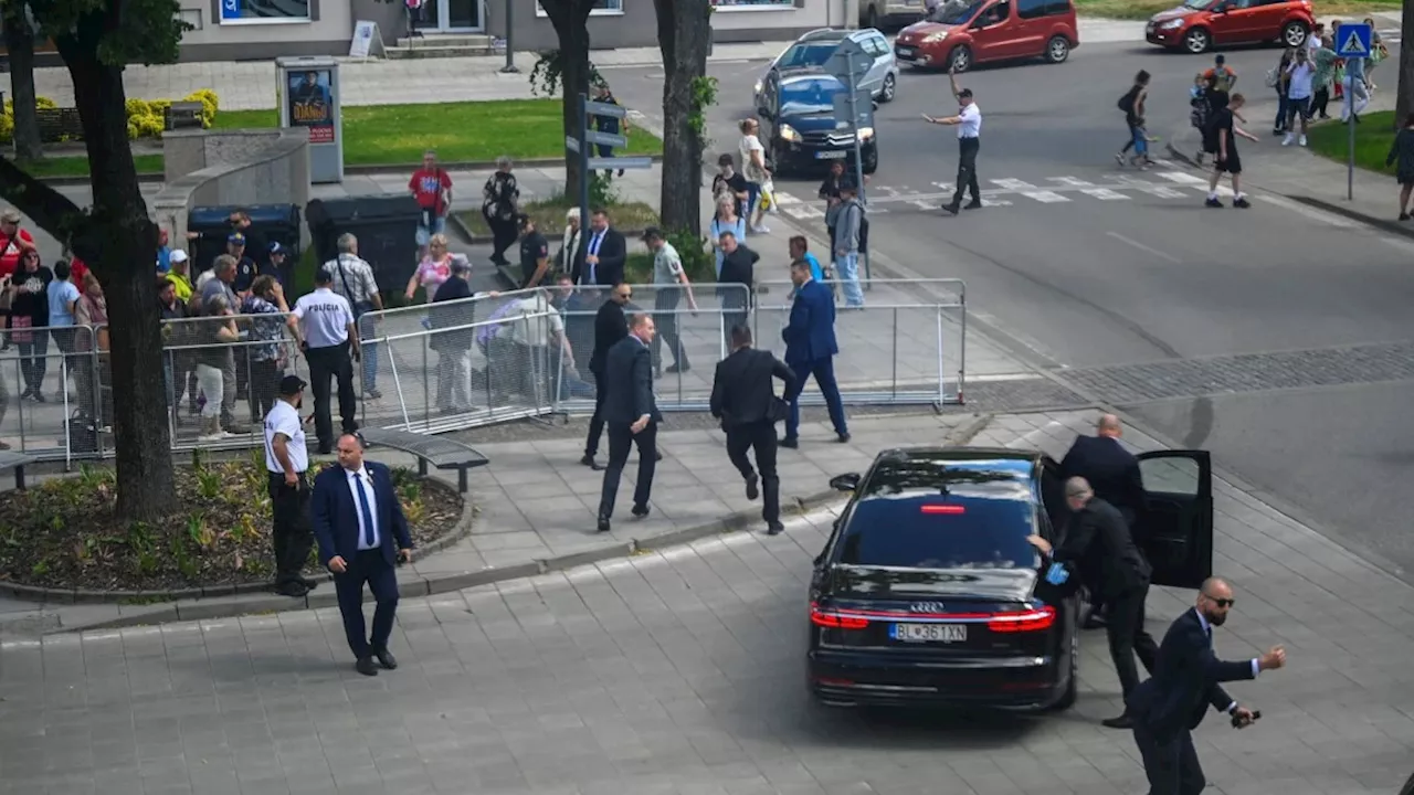 Schüsse auf slowakischen Premier Fico. Mutmaßlicher Attentäer gefasst