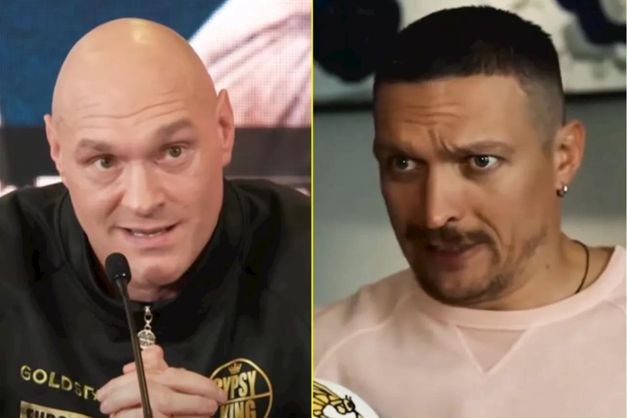 Oleksandr Usyk’s impression of Tyson Fury resurfaces before fight and fans are in hysterics...