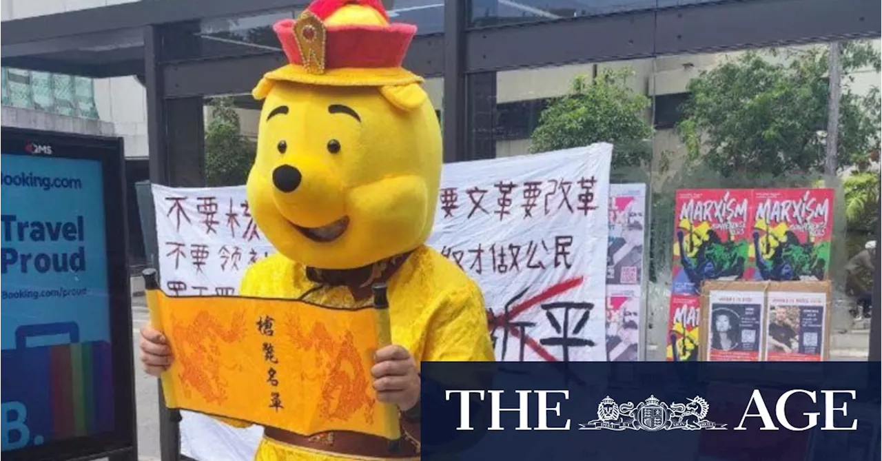 Aaron staged a protest in Australia, then Chinese police paid his parents a visit