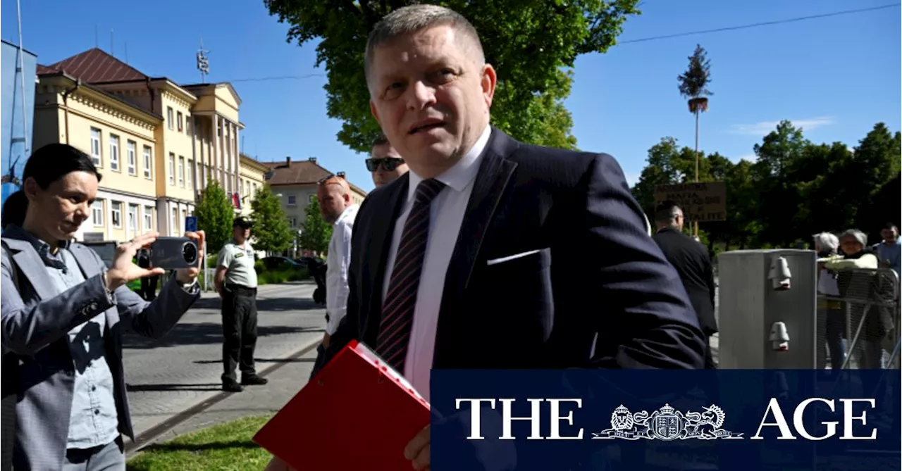 Slovakia’s prime minister Robert Fico wounded in shooting