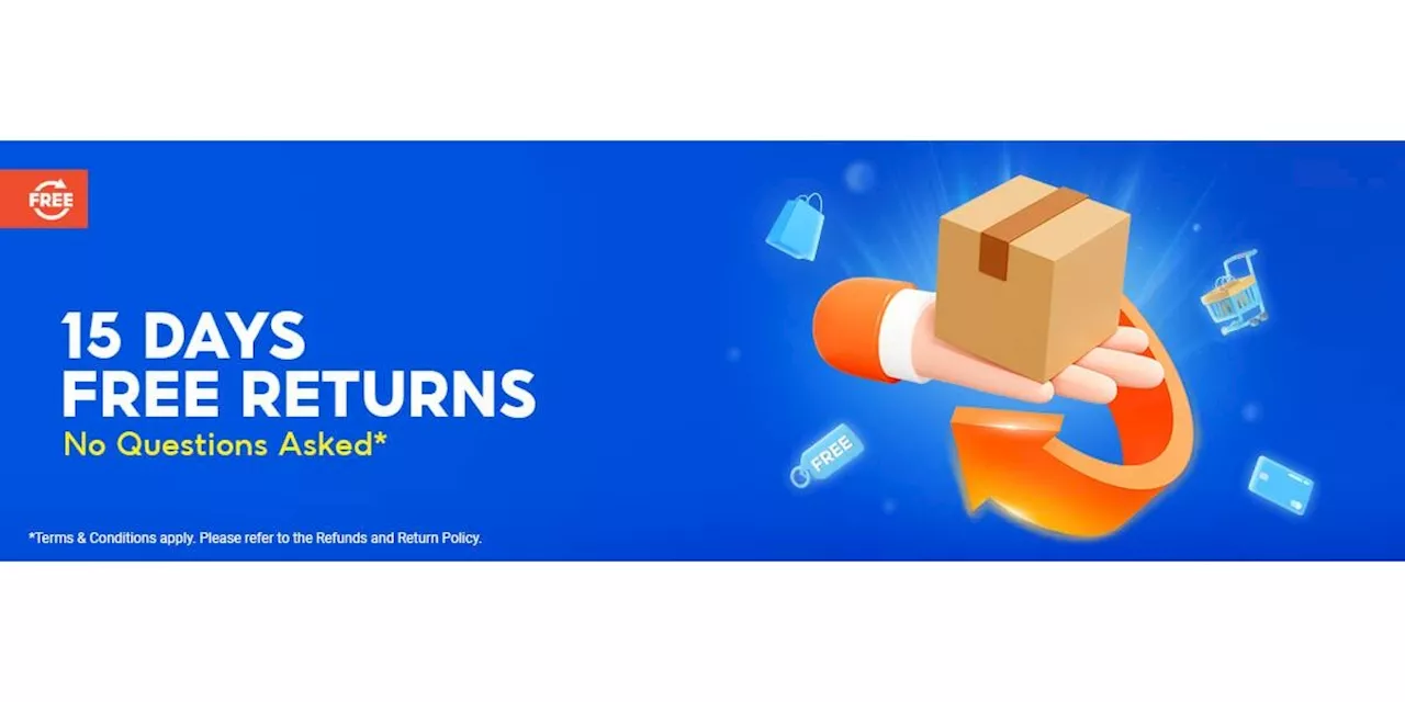 Shopee Guarantees Risk-Free Shopping with 15 Days Free Returns