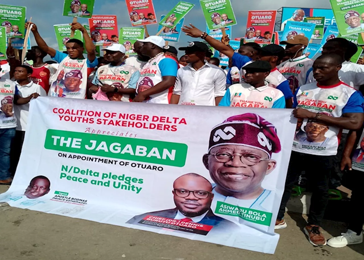 Niger Delta youths march for Tinubu, Otuaro in Bayelsa