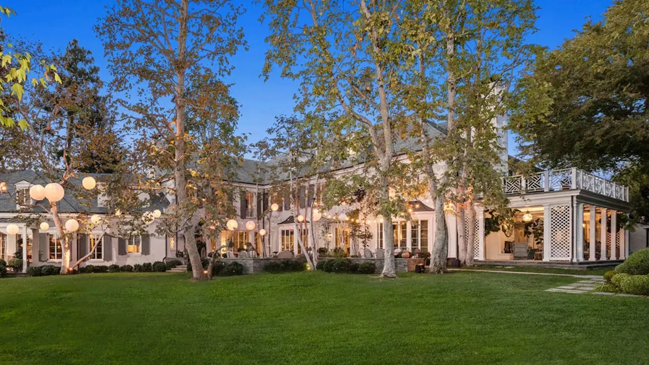 90’s pop legend turns back on America as he sells sprawling California mansion for £51million...