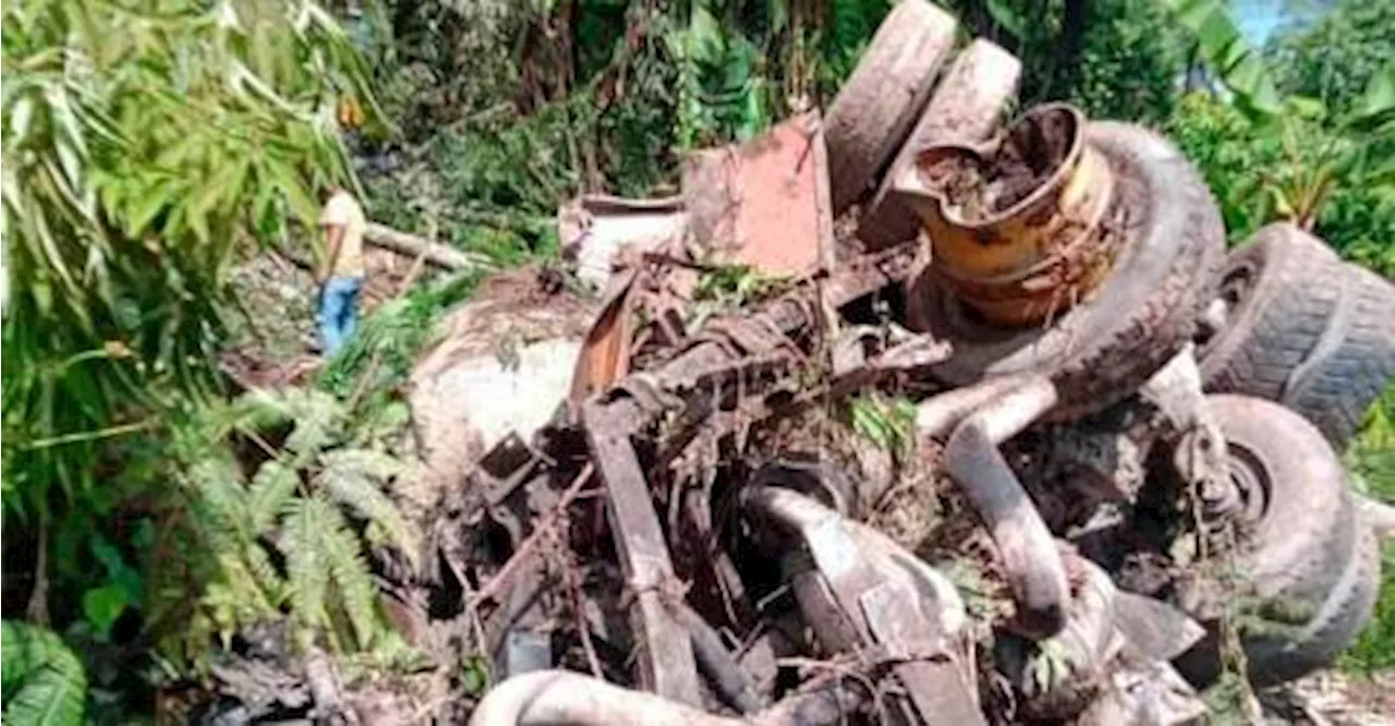 Three Orang Asli killed after cement lorry plunges into ravine