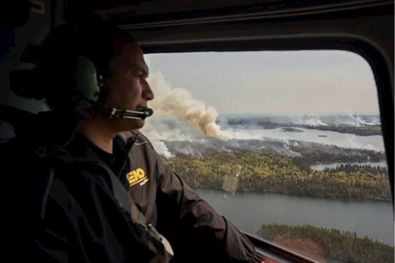 In the news today: Wildfires rage in Western Canada, Manitoba murder trial continues