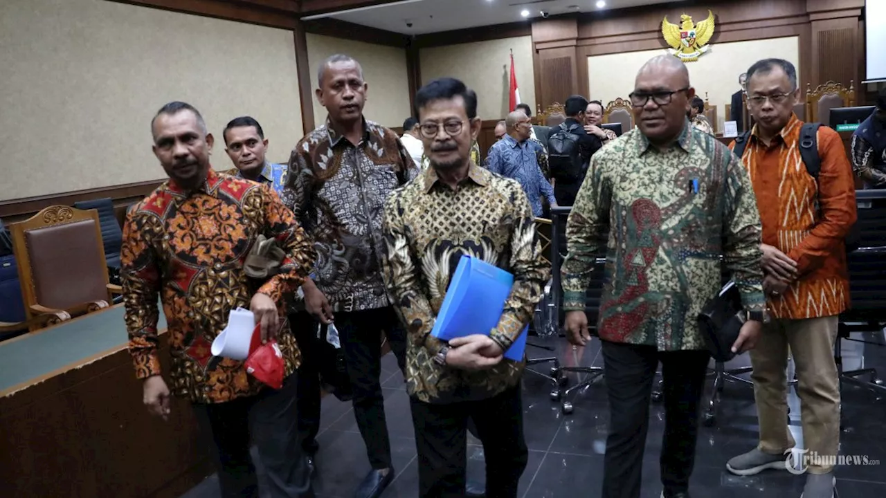 5 Pejabat Kementan Dihadirkan jadi Saksi di Sidang Kasus Korupsi SYL, 2 di Antaranya Dirjen