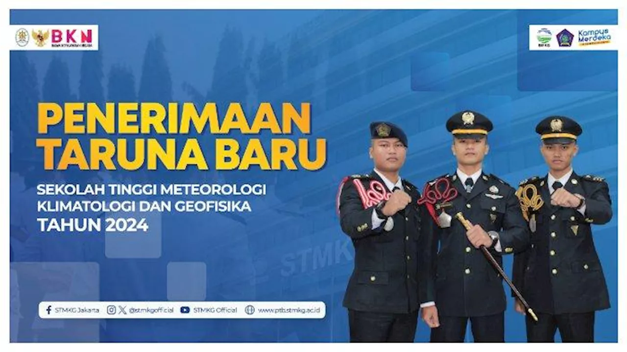 Syarat Daftar Sekolah Kedinasan STMKG 2024, Ada 120 Formasi, Lulus jadi CPNS di BMKG