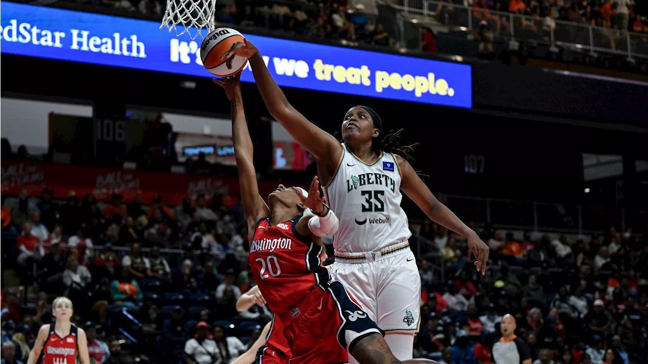 Jones scores 25 to help Liberty open the season with victory over Mystics