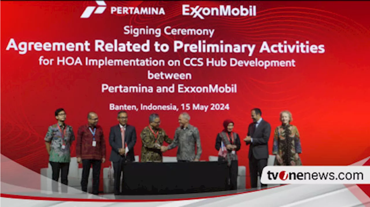 Perkuat Komitmen Menuju Net Zero Emission, PHE Tandatangani Kerja Sama Carbon Capture dengan ExxonMobil