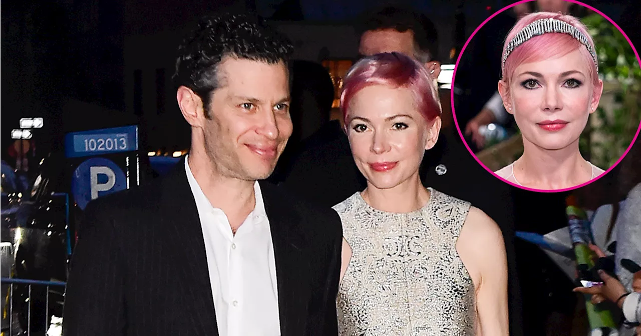 Michelle Williams Shows Off Her Pink Hair at Party in New York City