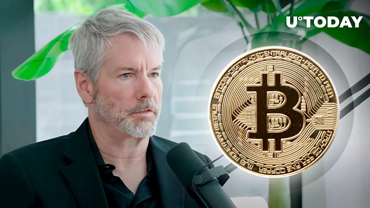 Michael Saylor Reacts as Bitcoin Price Reboots on CPI News