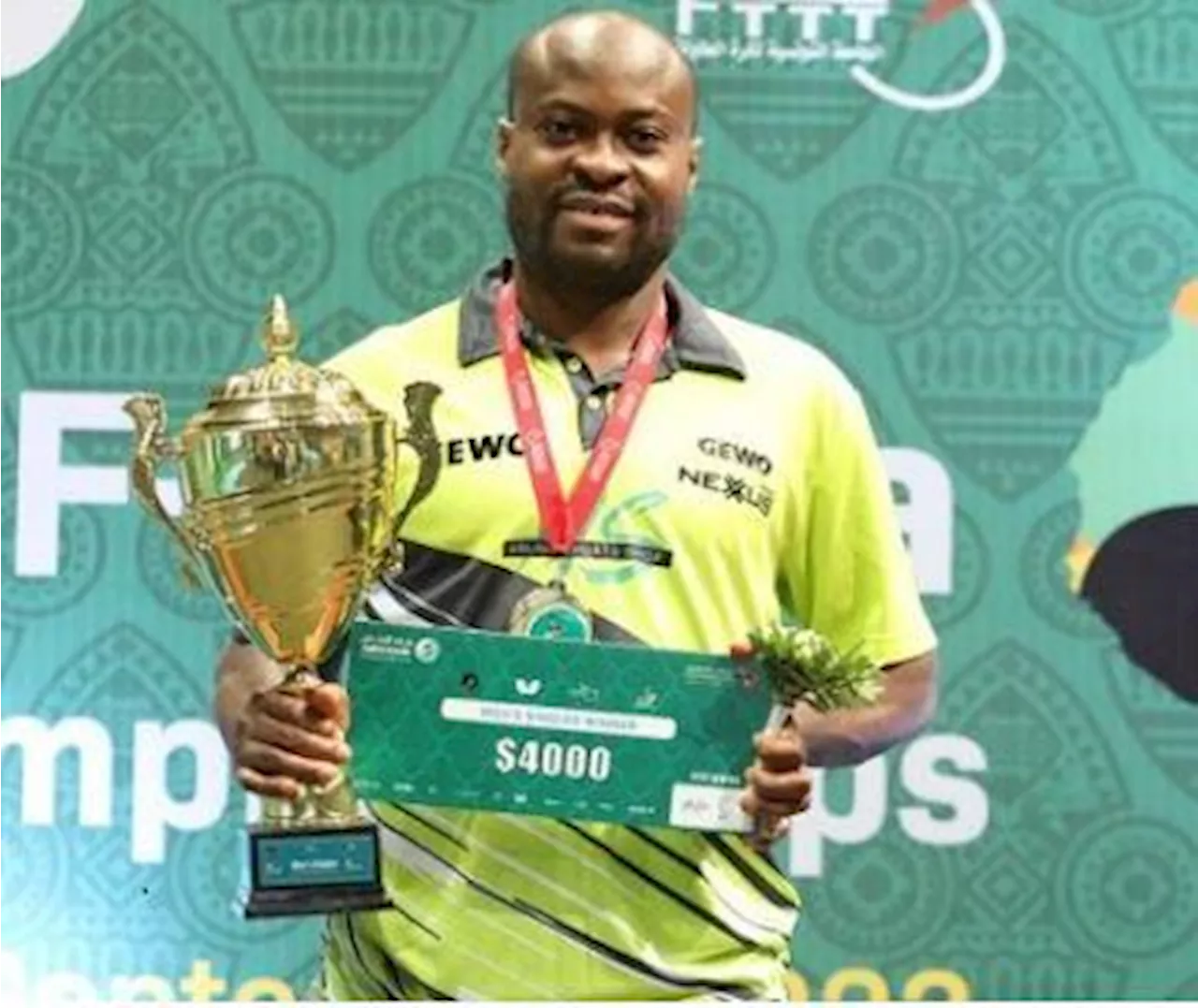 Tinubu congratulates table tennis Champion, Aruna Quadri on ITTF Africa cup victory