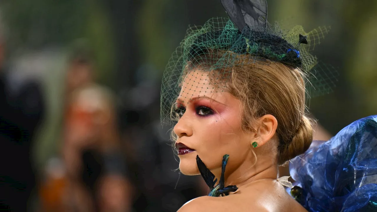 Zendaya, sublime paon en Maison Margiela au Met Gala 2024