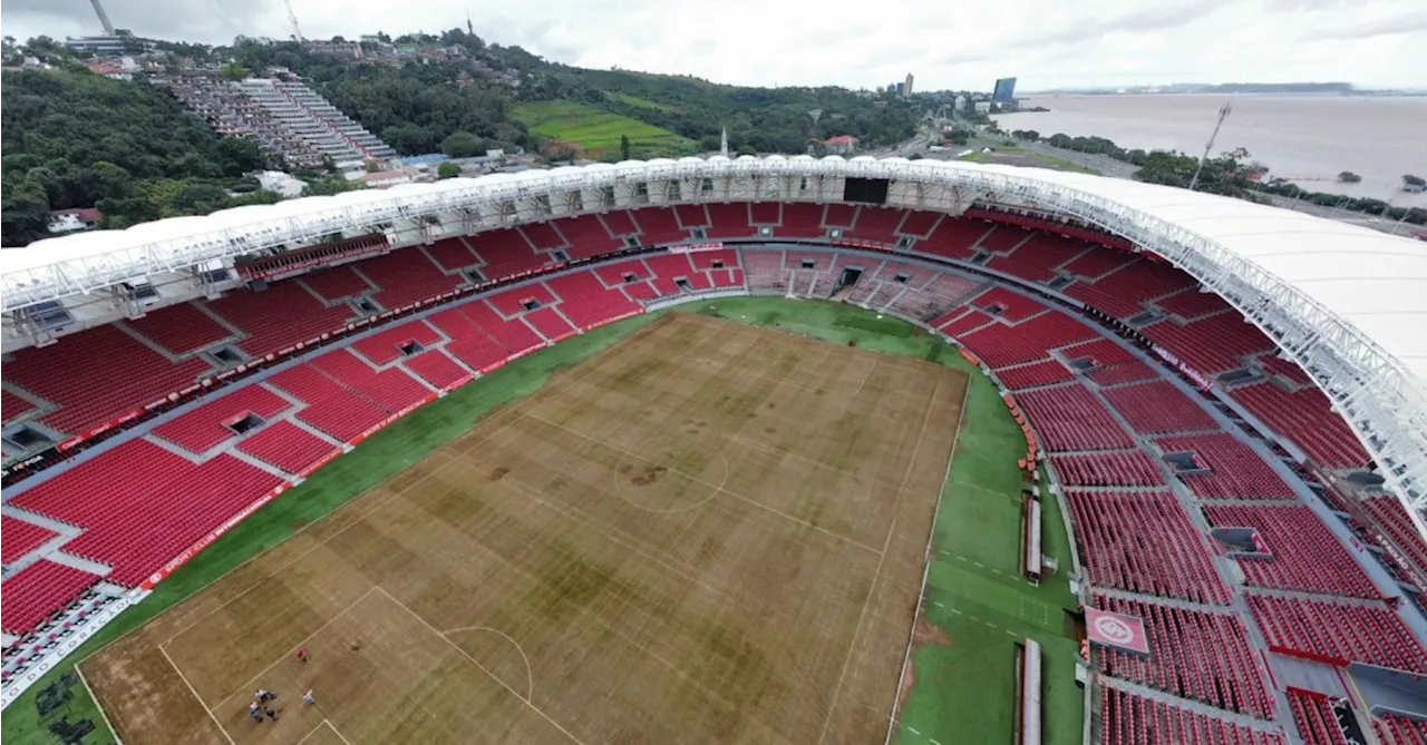 Internacional calcula prejuízo de R$ 35 milhões com chuvas no Beira Rio