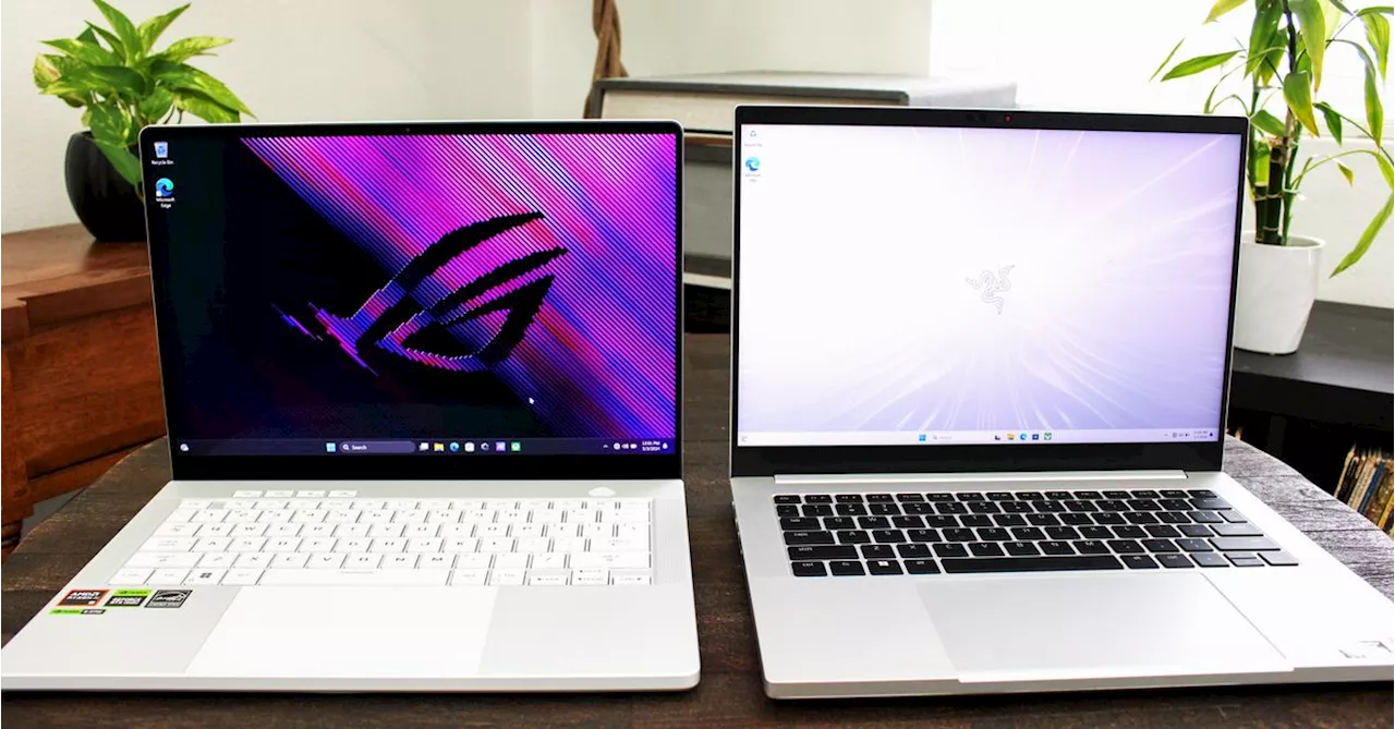 Razer Blade 14 versus Asus Rog Zephyrus G14: gaming laptops reviewed