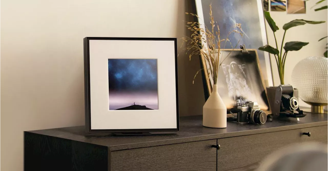 Samsung’s customizable Music Frame speaker is receiving its first discount