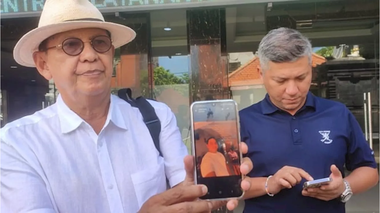 Dampingi Putrinya ke Polda Bali, Roy Marten Minta Developer Vila Sunset tanggung Jawab