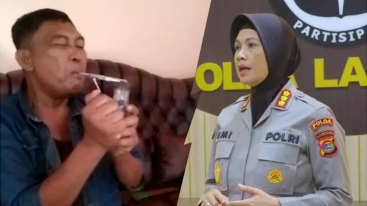 Polisi Buru Bang Jago yang Videonya Viral Lagi 'Nyabu' dan Ngaku Kebal Hukum