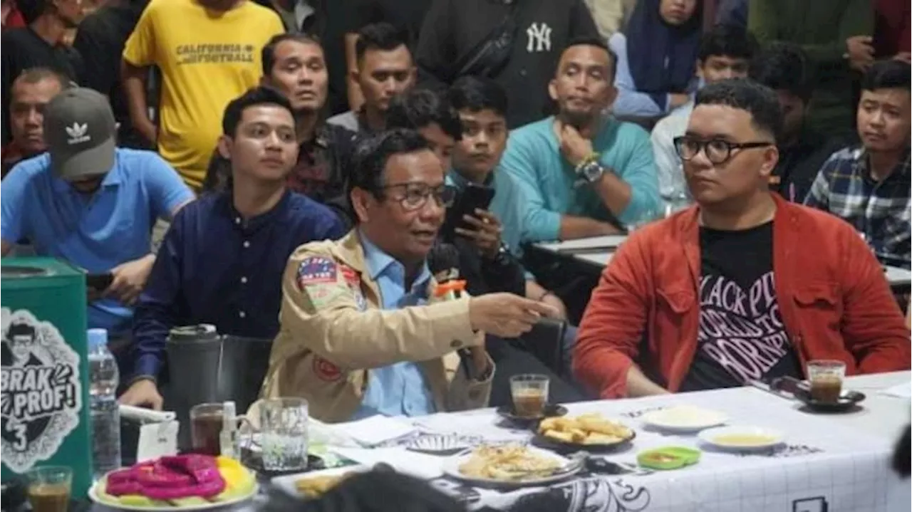 Revisi UU Penyiaran Larang Jurnalisme Investigatif, Mahfud MD Bilang 'Sangat Keblinger'