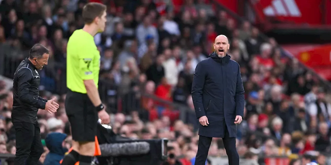 Ten Hag wint knap van Newcastle, maar ziet kans op Europees voetbal slinken