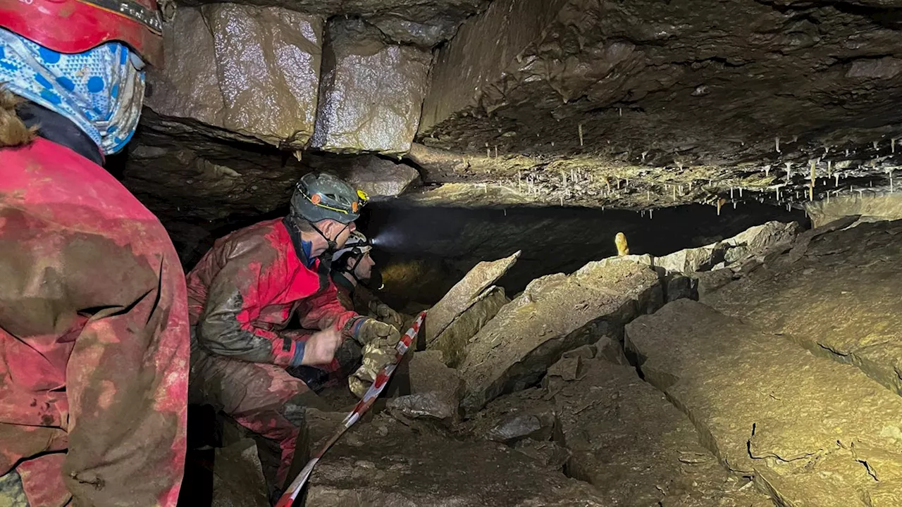 Klutertberg: Neues Höhlensystem größer als erwartet