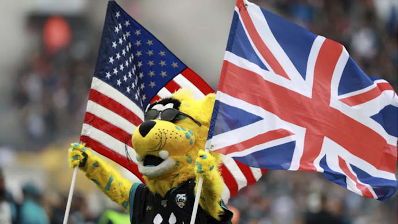 Jaguars will face Bears, Patriots in London in back-to-back weeks