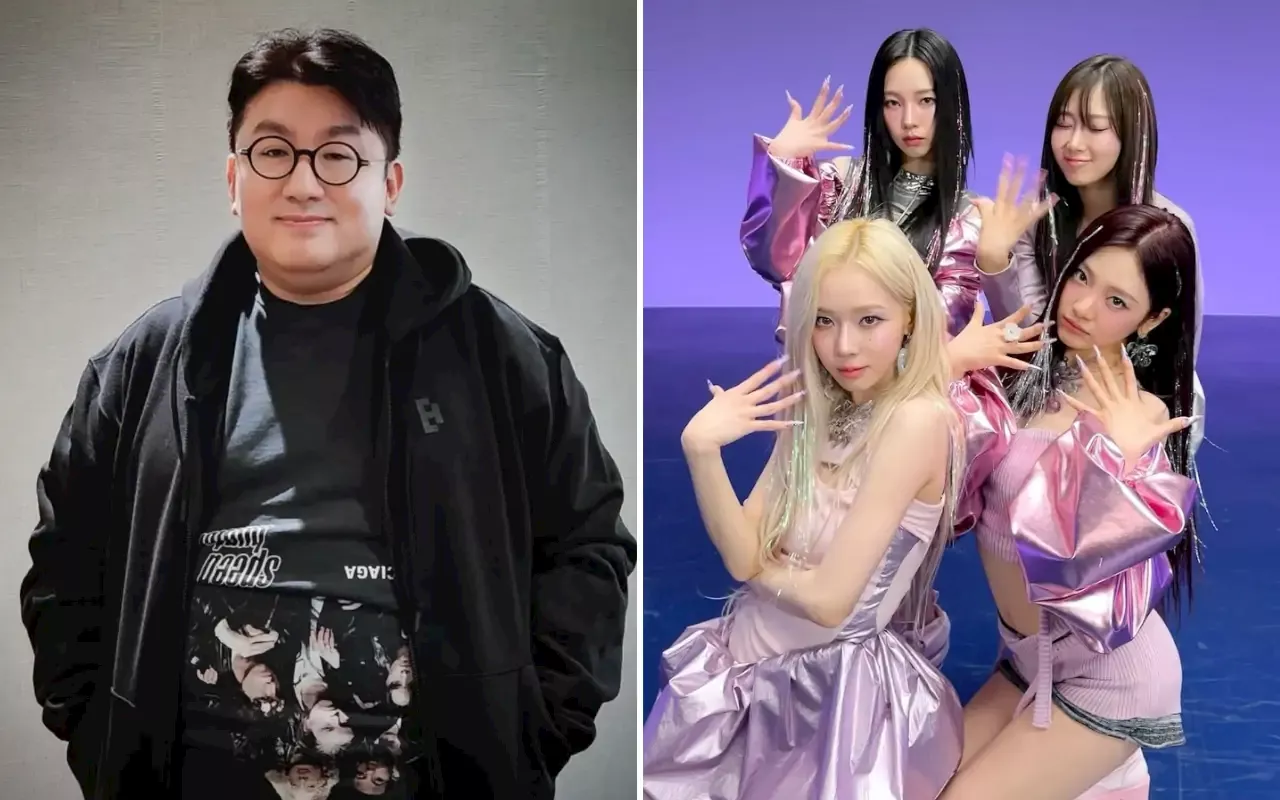 Bang Si Hyuk Diejek Gagal Hancurkan aespa usai 'Supernova' Cetak Prestasi