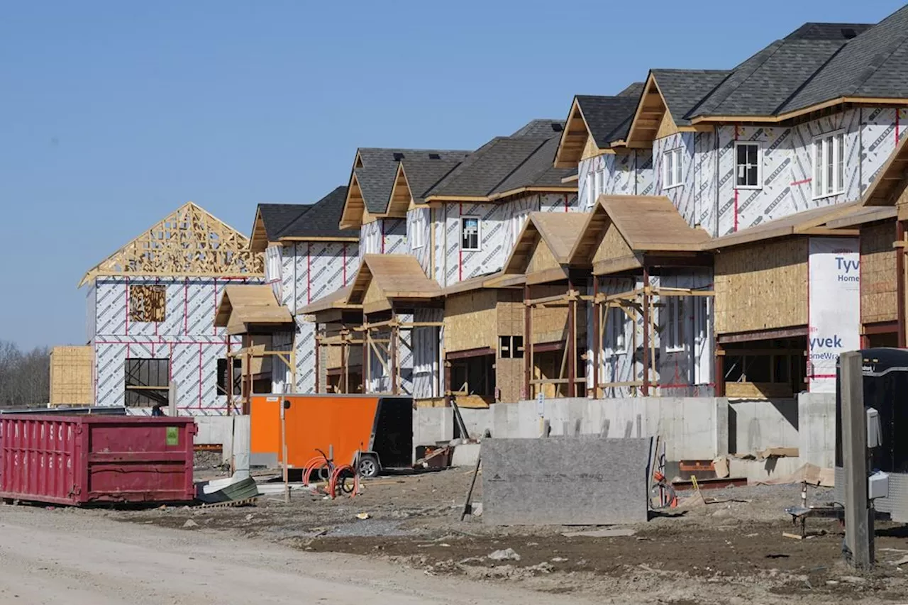 CMHC reports annual pace of housing starts in April down 1% from March