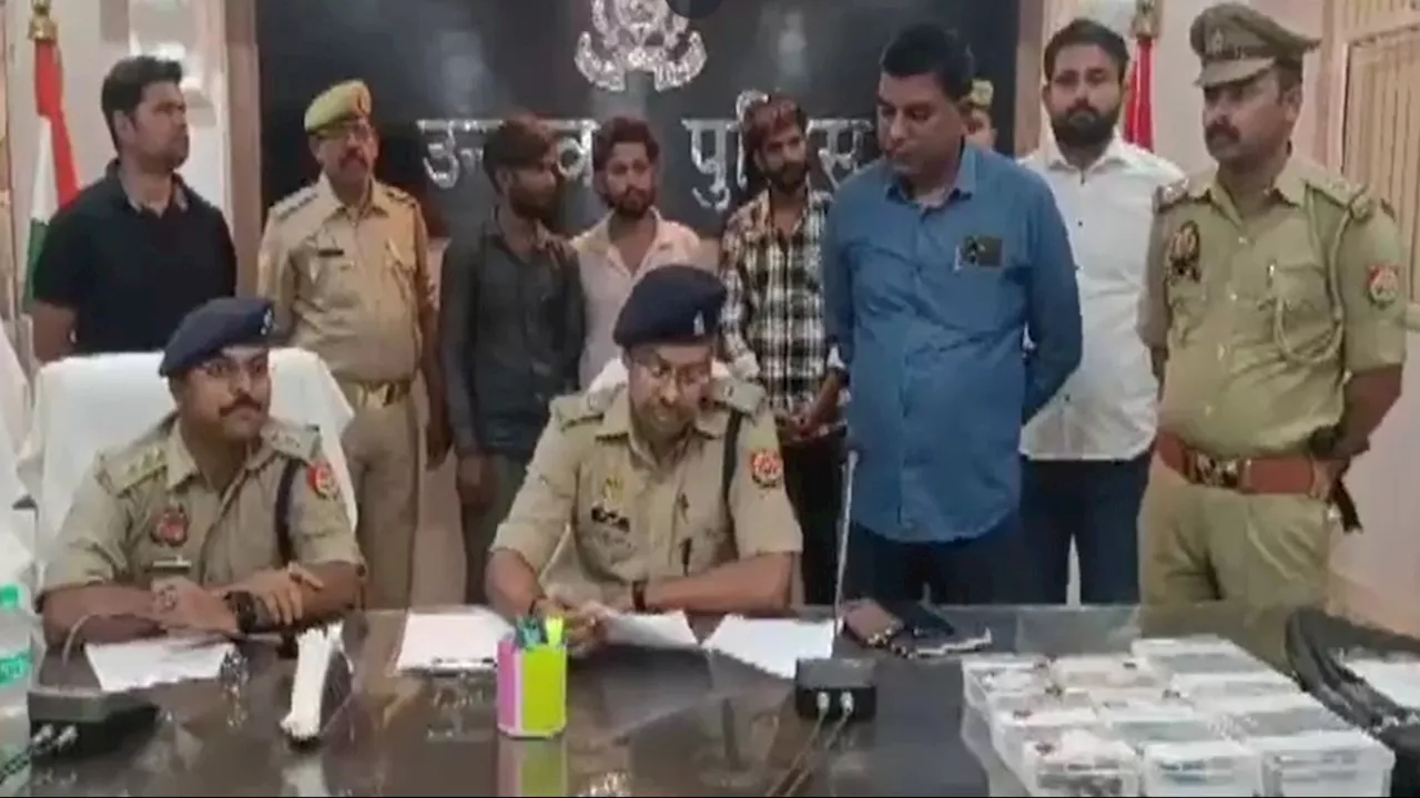 जनसेवा केंद्र संचालक को गोली मारकर की थी लूट, पुलिस ने नाबालिक सहित 4 गिरफ्तार आरोपी किए गिरफ्तार