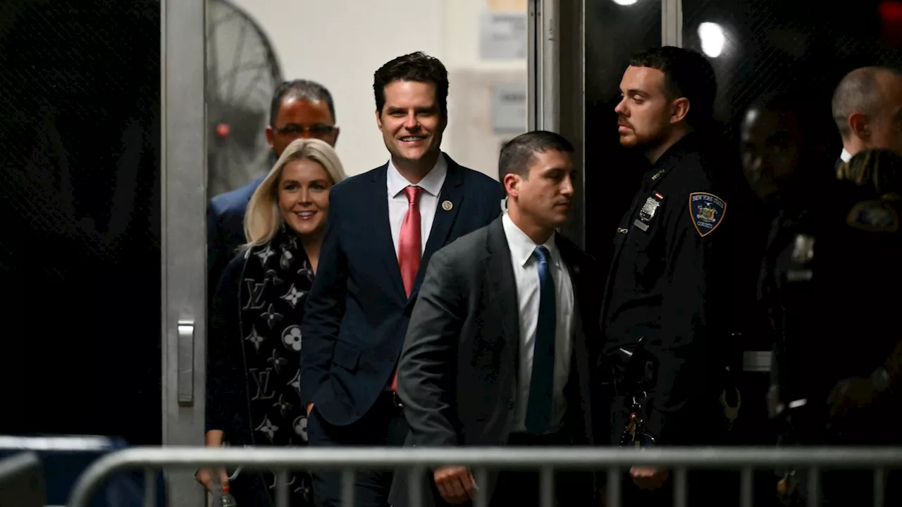 Matt Gaetz, Lauren Boebert are latest loyalists to appear at Trump's New York trial