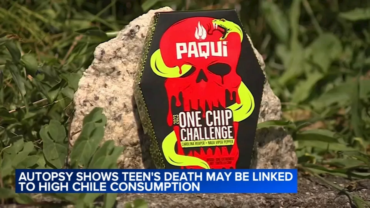 Teen who died after eating spicy chip had heart defect, may be linked to chile consumption: autopsy