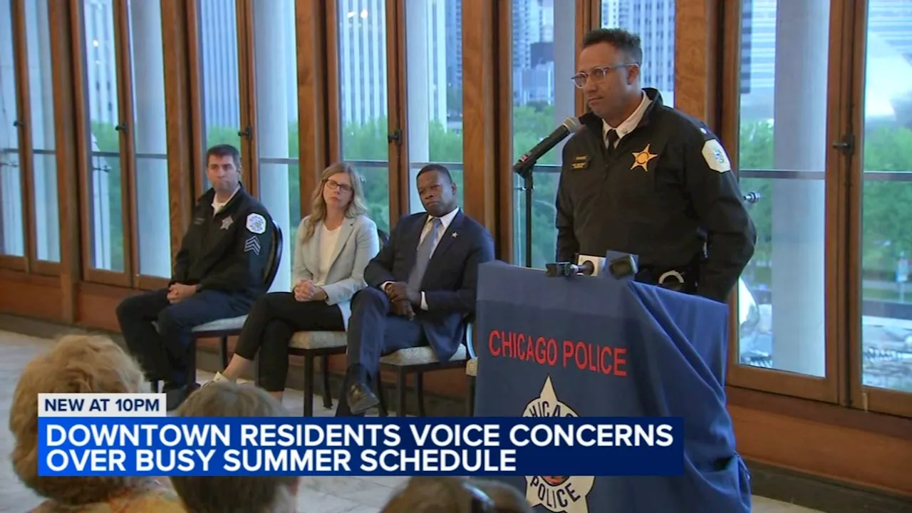 Downtown residents meet with CPD over safety concerns as jam-packed summer looms