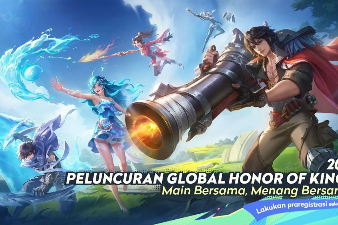 Gim Honor of Kings akan dirilis untuk pasar global pada 20 Juni 2024