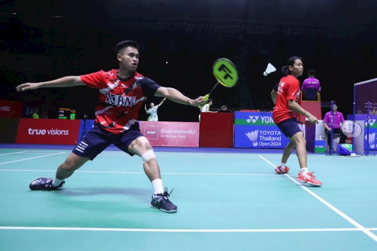 Kalahkan pasangan Denmark, Jafar/Aisyah maju ke 8 besar Thailand Open