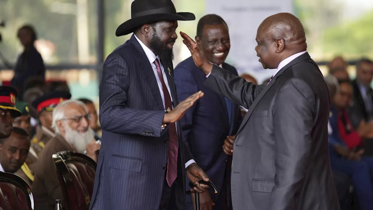 South Sudan government and rebel groups sign 'commitment' for peace in ongoing peace talks in Kenya