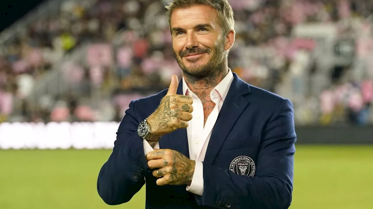 David Beckham wird Modedesigner