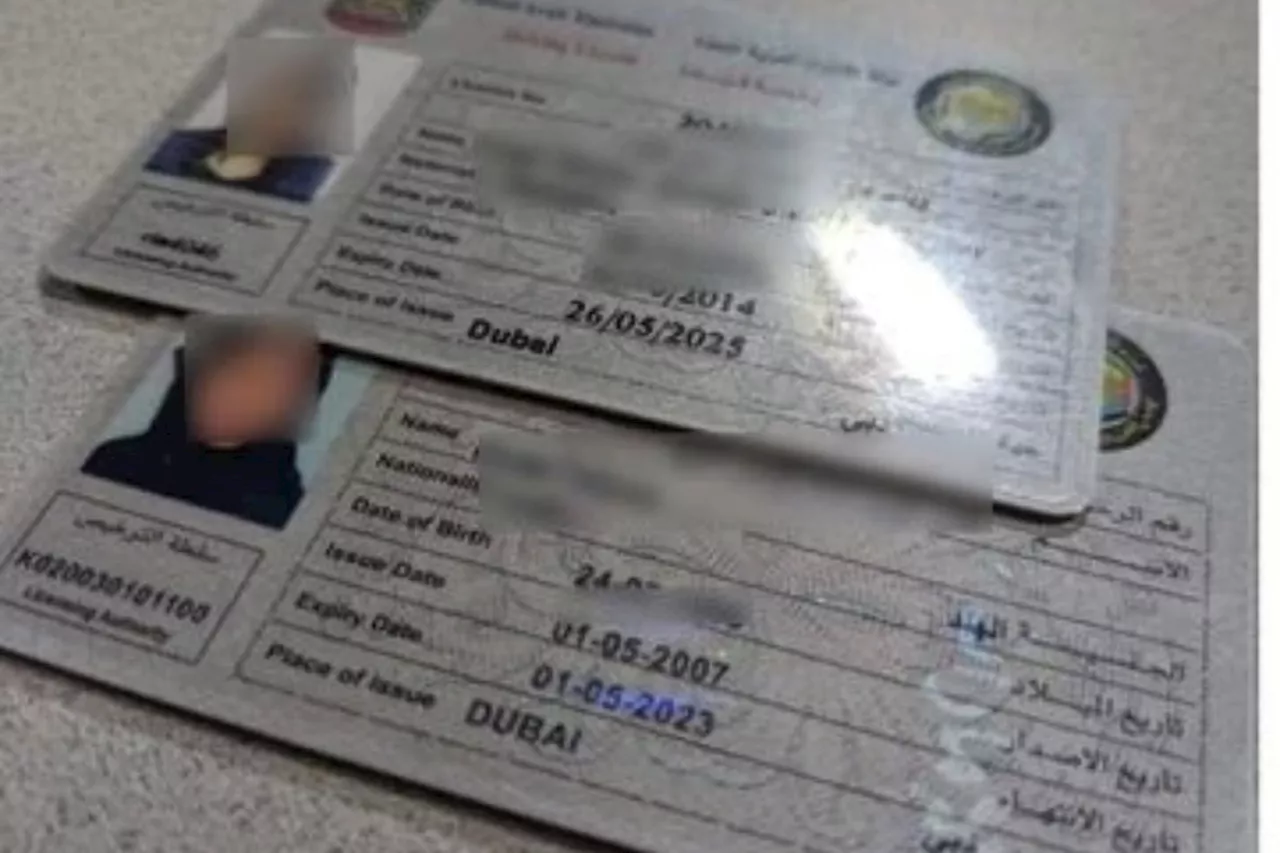 Dubai driving license renewal latest fee for Pakistan, Philippines nationals