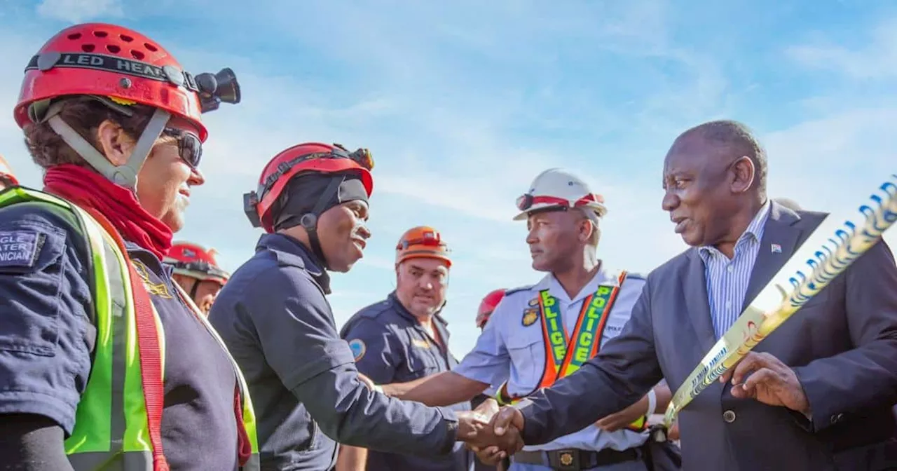 President Cyril Ramaphosa Pledges Compensation for George Building Collapse Victims' Families