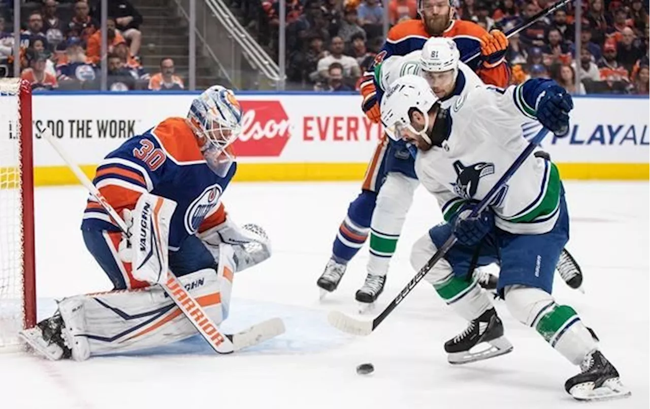 Oilers head coach Knoblauch mum on starting goaltender for Game 5