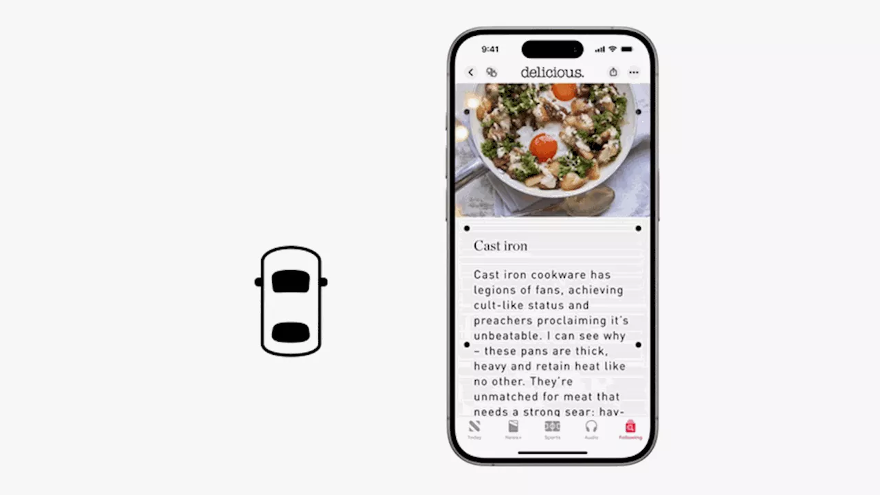 Apple’s New iPhone Feature Reduces Car Sickness With Animated Dots