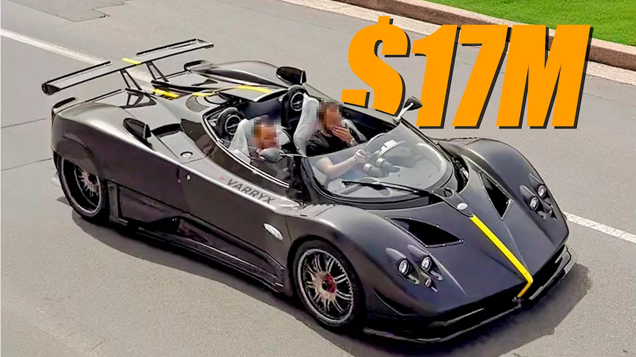 The $17 Million Pagani Zonda HP Barchetta Crashed In 2022 Has Been Repaired