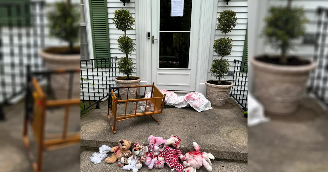 Body bags, fake blood left at University of Michigan regents' home amid pro-Palestine protests